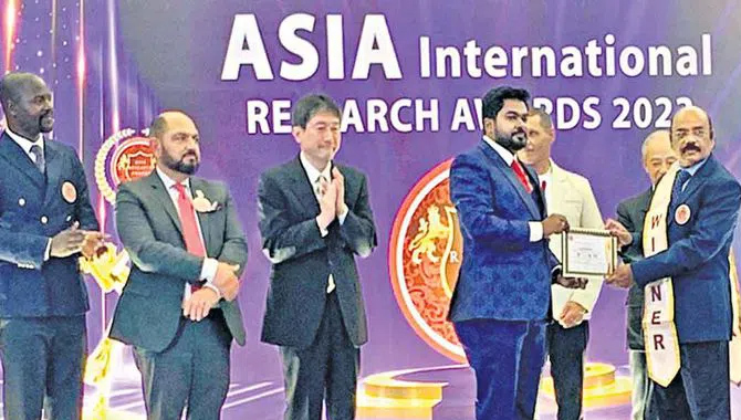 డాక్టర్ లోకేశ్వర్ రావుకు మరో అరుదైన గౌరవం