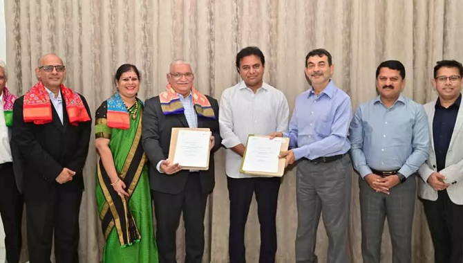 తెలంగాణలో మరో భారీ పెట్టుబడి.. రూ.2,800 కోట్లతో