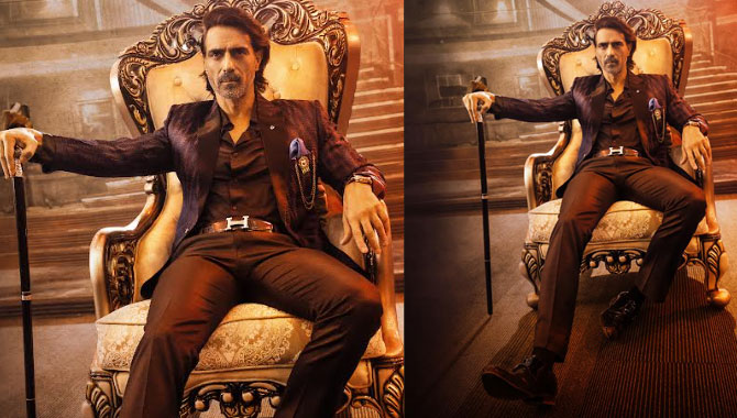 Actor Arjun Rampal As The Menacing Rahul Sanghvi From Bhagavanth Kesari