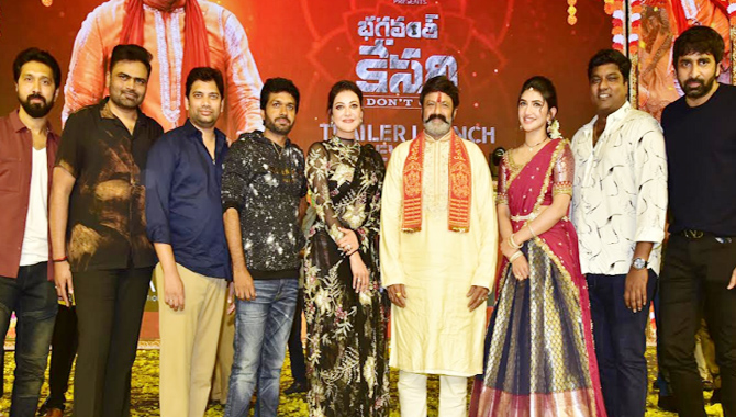 ‘భగవంత్ కేసరి’ ఓ ఎపిక్. సినిమా పండగలా వుంటుంది. దసరాకి ముందు దంచుదాం : బాలకృష్ణ  