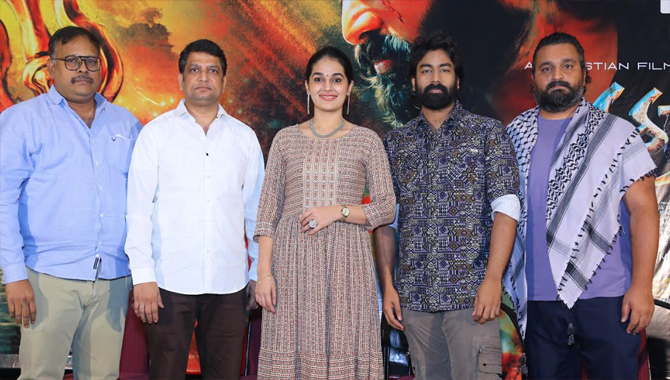 Rakshit Atluri’s movie “Narakasura” is getting a grand release in theaters on Nov 3