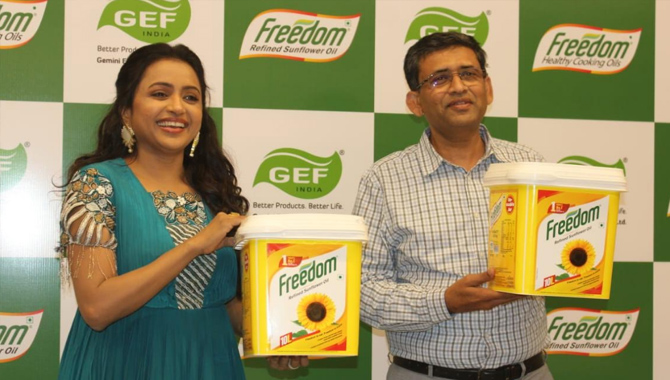 GEF India launches 10 Litre Multi-Use Jar of Freedom Refined Sunflower Oil