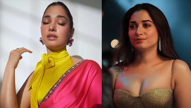 ఇన్ఫ్యూజ్డ్ లుక్‌లో మెరిసిపోతున్న త‌మ‌న్నా