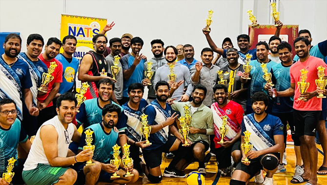 డల్లాస్ లో ఘనంగా నాట్స్ వాలీబాల్ టోర్నమెంట్స్