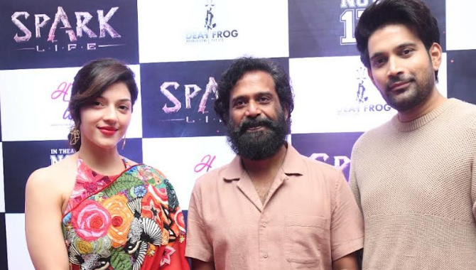 ‘స్పార్క్’ మూవీ నా మూడేళ్ల క‌ల‌.. అన్‌కాంప్ర‌మైజ్డ్‌గా రూపొందించాం : హీరో విక్రాంత్‌