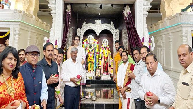 NRI TDP Leaders Prayers for Chandrababu’s health in Milpitas