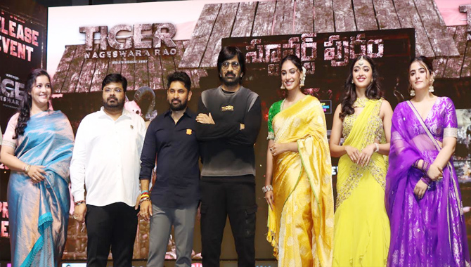 ‘టైగర్ నాగేశ్వరరావు’ అన్ని ఎలిమెంట్స్ తో ప్రేక్షకులని గట్టిగా అలరిస్తుంది : రవితేజ
