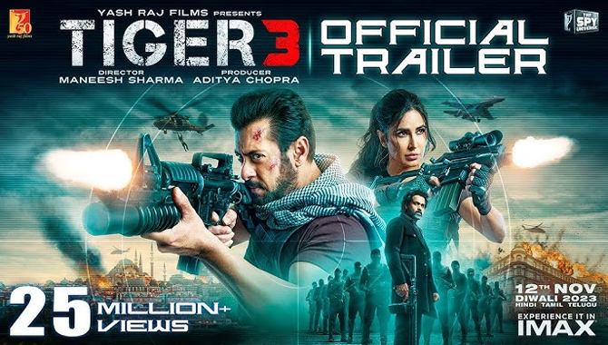 ఆకట్టుకుంటోన్న ‘టైగ‌ర్ 3’ ట్రైలర్.. నవంబర్ 12న మూవీ వరల్డ్ వైడ్‌గా గ్రాండ్ రిలీజ్