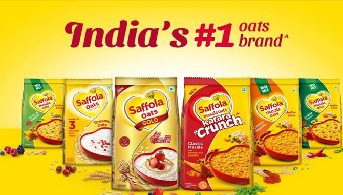 Saffola emerges as India’s Number 1 Oats Brand