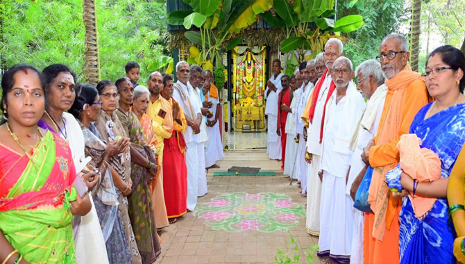Srimad Bhagavata Saptaham concluded at Sri City Sri Prasanna Venkateswara Swamy Temple