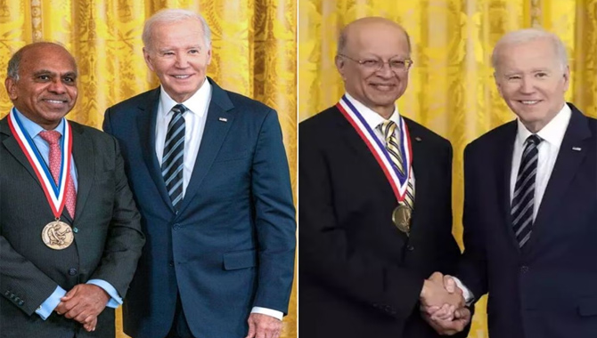 భారత అమెరికన్లకు అత్యున్నత పురస్కారాలు