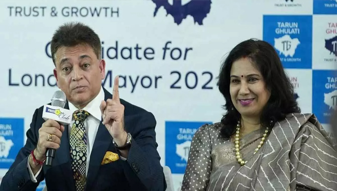 లండన్ మేయర్ బరిలో భారత సంతతి వ్యక్తి