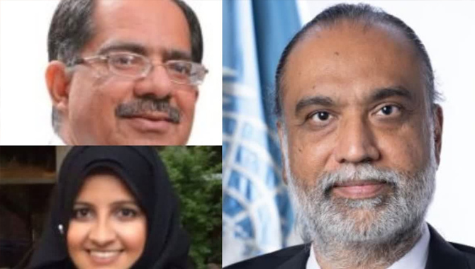 ఐరాసలో ముగ్గురు భారతీయులకు చోటు