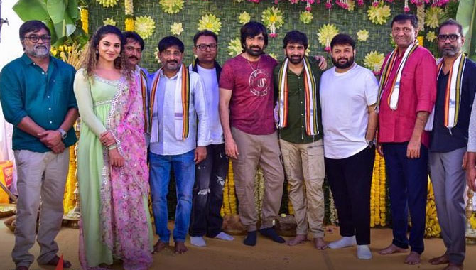 ర‌వితేజ మూవీలో హీరోయిన్ ఎవ‌రు?