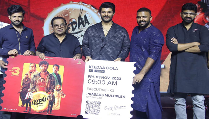 ‘కీడా కోలా’ మజా ఇస్తుంది. ఖచ్చితంగా బ్లాక్ బస్టర్ హిట్ అవుతుంది : విజయ్ దేవరకొండ  