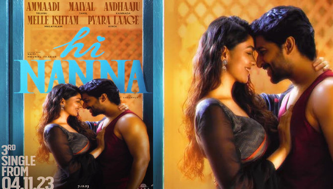 Hi Nanna 3rd Single- Ammaadi From Nov 4th