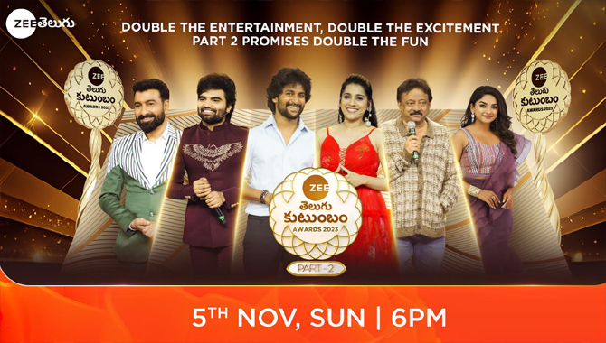 Zee Kutumbam Awards Part-2 will showcase a Night of Heartwarming Moments and Outstanding Performances