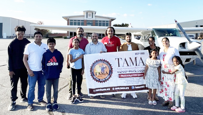 గగన వీధుల్లో విహరించిన యువత – చరిత్ర సృష్టించిన ‘తామా డిస్కవరీ  ఫ్లైట్’