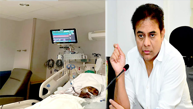 అమెరికాలో దాడికి గురైన విద్యార్థిని ఆదుకుంటాం : మంత్రి కేటీఆర్