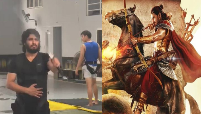 ‘స్వయంభూ’ కోసం రెండు చేతులతో కత్తి యుద్ధం ప్రాక్టీస్ చేస్తూ సవ్యసాచిగా మారిన హీరో నిఖిల్