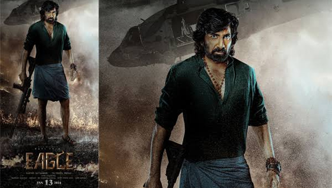 Ravi Teja Eagle Blasting Teaser Unveiled