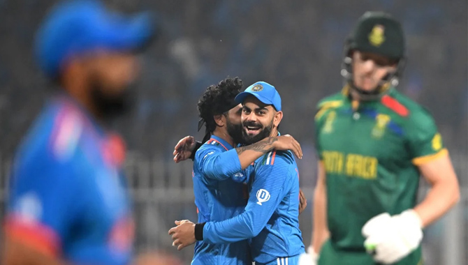 సఫారీలను తిప్పేసిన జడ్డూ.. ఘోరంగా ఓడిన సౌతాఫ్రికా