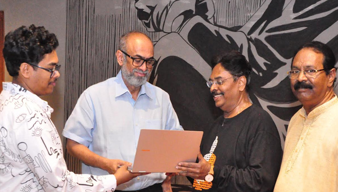 ‘ప్రజాకవి కాళోజీ’ బయోపిక్!. లోని అలుపెరుగని అవిశ్రాంత కలం యోధుడా! పాటను విడుదల చేసిన నిర్మాత డి. సురేష్ బాబు