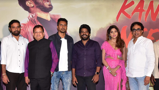 Will enthrall all with Calling Sahastra in theatres: Sudigali Sudheer in Kanula Neeru Raalade song release event