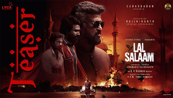 Aishwarya Rajinikanth’s directorial Lyca Productions film ‘Lal Salaam’ teaser released on Deepavali
