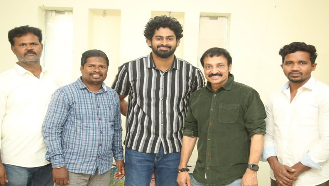 ప్రముఖ నిర్మాత రాజ్ కందకూరి చేతుల మీదుగా ‘రాధా మాధవం’ ఫస్ట్ లుక్ పోస్టర్ విడుదల