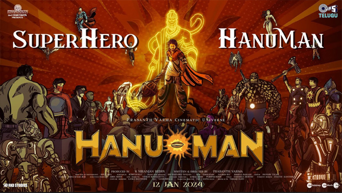 SuperHero HanuMan Song From Prasanth Varma’s HANU-MAN Unveiled
