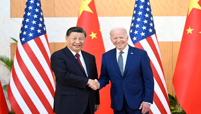 జిన్పింగ్ తో భేటీ తర్వాత.. బైడెన్ మళ్లీ అదే మాట! జిన్పింగ్ తో భేటీ తర్వాత.. బైడెన్ మళ్లీ అదే మాట!