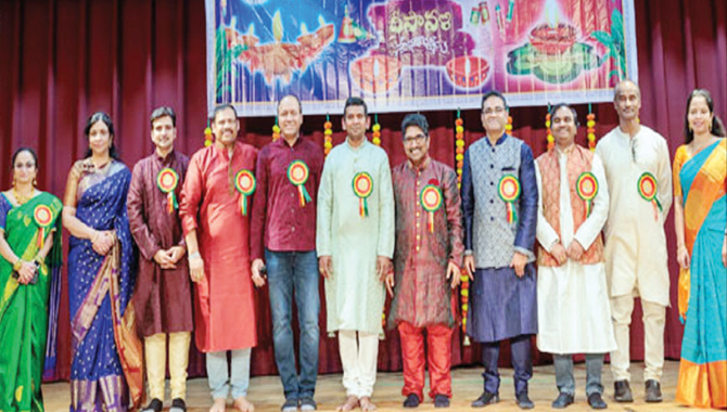 అలరించిన ట్రైస్టేట్‌ దీపావళి వేడుకలు