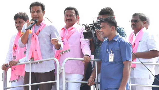 అలాంటి ఆలోచన కాంగ్రెస్ నేతలకు ఎప్పుడైనా వచ్చిందా? : మంత్రి కేటీఆర్