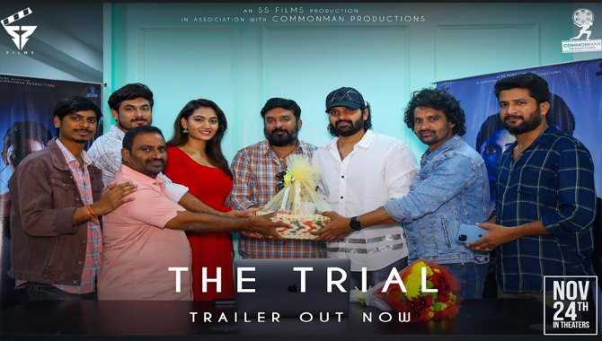 “The Trial” trailer launched by hero Sree Vishnu, grand release in theaters on November 24th