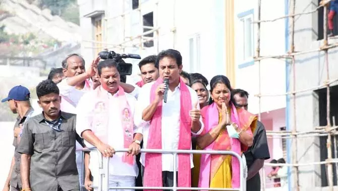 55 ఏళ్లలో సాధ్యం కానిది.. ఈ 9 ఏళ్లలో : మంత్రి కేటీఆర్