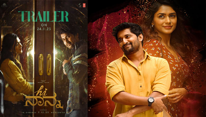 Nani, Mrunal Thakur Hi Nanna Trailer On Nov 24th
