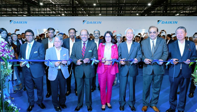 Daikin Inaugurates its new plant in Sri City