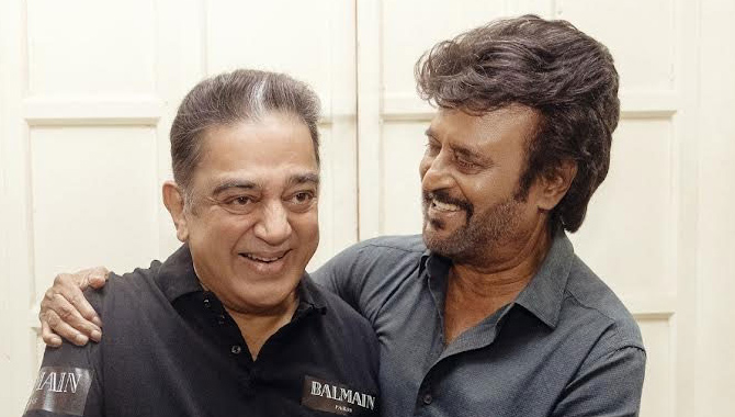 క‌మ‌ల్-ర‌జినీ క‌లుసుకున్న వేళ‌..