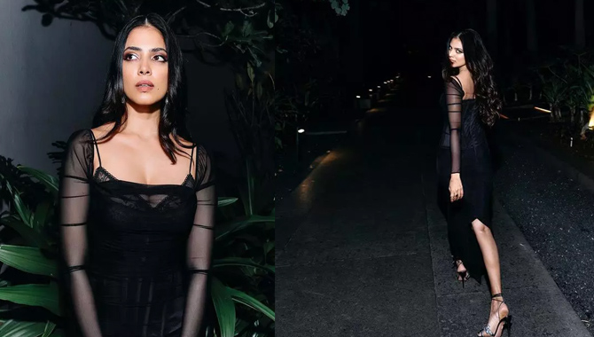 బ్లాక్ డ్రెస్‌తో ఫిదా చేస్తున్న మాళ‌విక‌