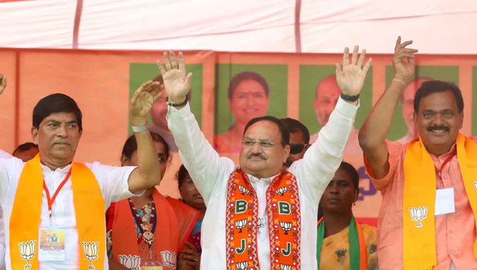 మోదీ వల్లే ఇవాళ భారత్.. ప్రపంచంలోనే  : నడ్డా