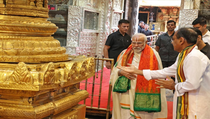 PM Modi Visits Tirumala