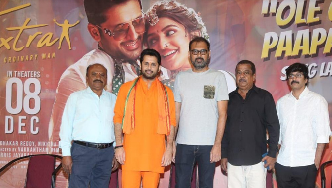 ‘ఎక్స్‌ట్రా ఆర్డినరీ మ్యాన్’ మూవీ ఎక్స్‌ట్రా ఎంటర్‌టైన్‌మెంట్‌తో ఎక్స్‌ట్రార్డినరీగా ఉండబోతుంది – నితిన్