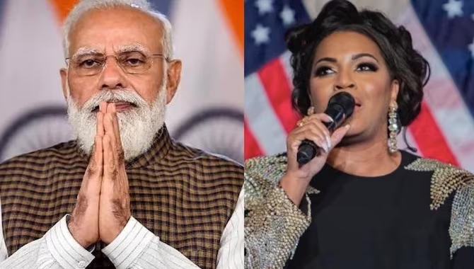 బీజేపీ విజయంపై అమెరికన్  సింగర్..  ప్రశంసలు