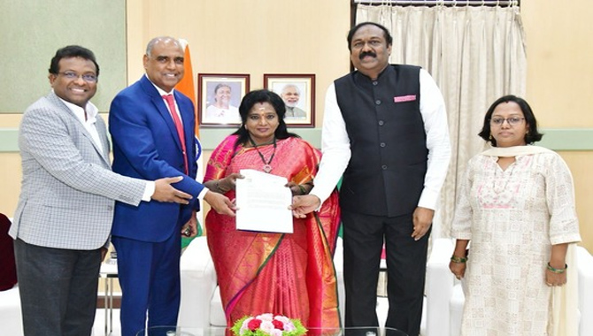 ఆటా వేడుకలకు గవర్నర్‌కి ఆహ్వానం