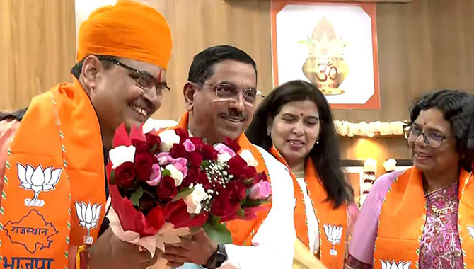 రాజస్థాన్‌లో సస్పెన్స్‌కు తెర.. సీఎంగా భజన్ లాల్‌‌కు బీజేపీ ఓటు