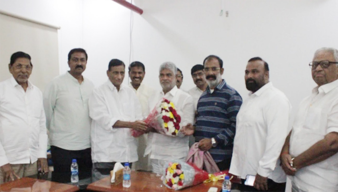 FNCC members honored Gaddam Prasad Kumar who was elected as Speaker of Telangana Legislative Assembly