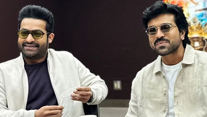 రిస్క్ తీసుకుంటున్న చ‌రణ్, ఎన్టీఆర్