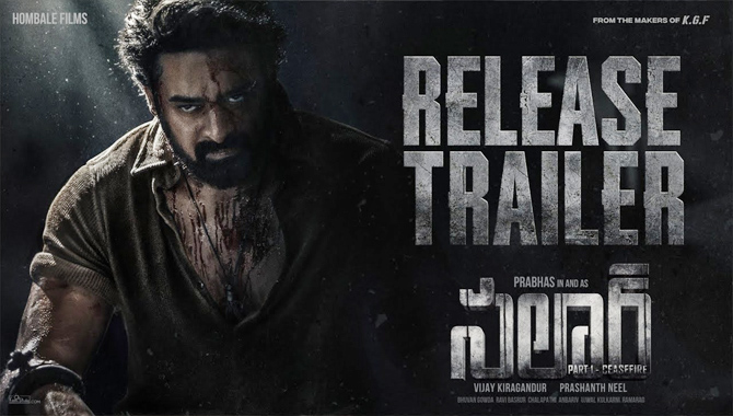 ‘సలార్ సీజ్ ఫైర్’ రిలీజ్ ట్రైలర్ విడుదల…