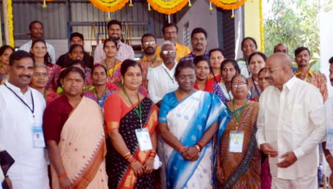 పోచంపల్లి అభివృద్ధికి నా వంతు కృషి : రాష్ట్రపతి